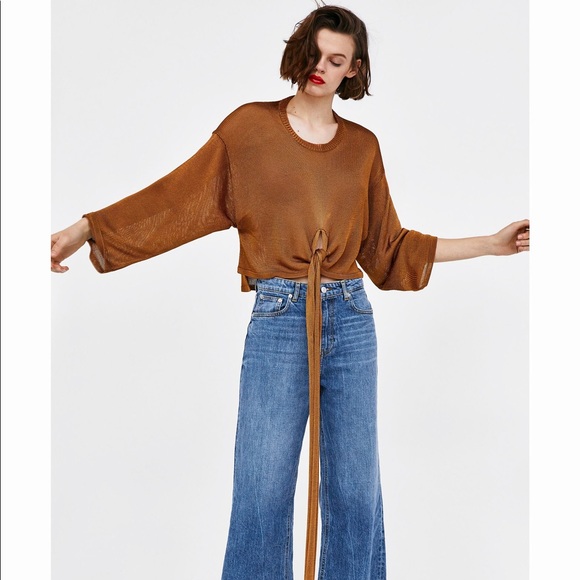 Zara sweater with front knot - Picture 4 of 11